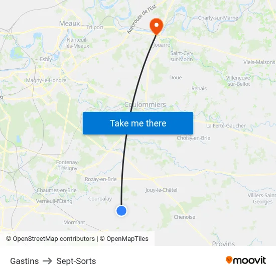 Gastins to Sept-Sorts map