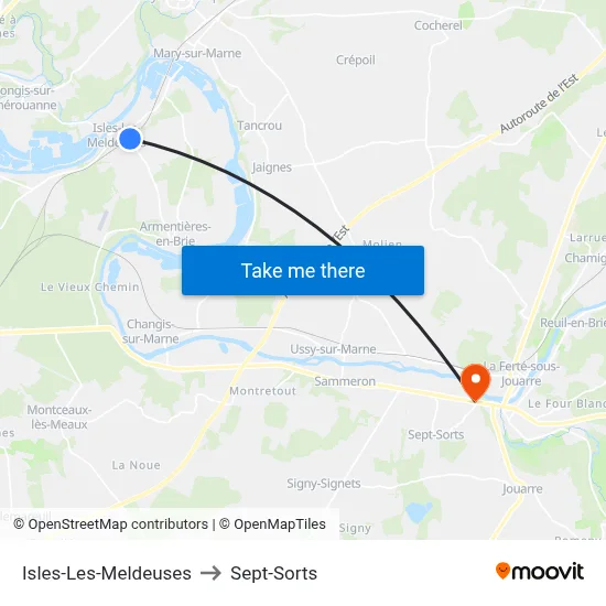 Isles-Les-Meldeuses to Sept-Sorts map