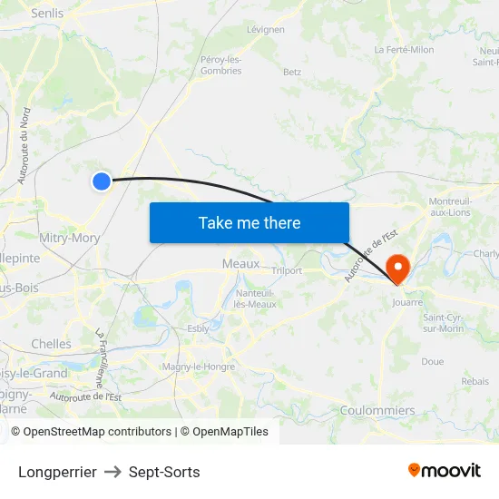 Longperrier to Sept-Sorts map