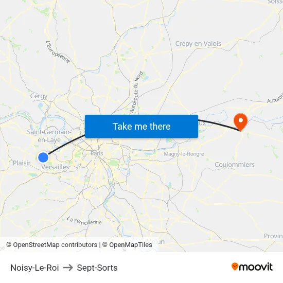 Noisy-Le-Roi to Sept-Sorts map