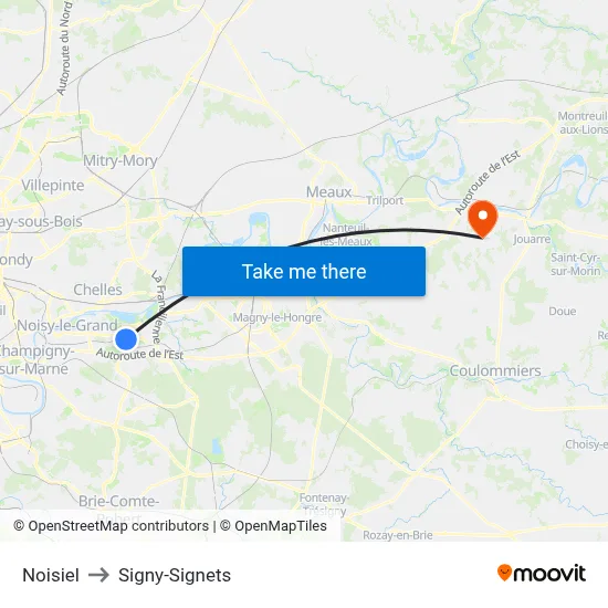 Noisiel to Signy-Signets map