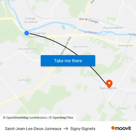 Saint-Jean-Les-Deux-Jumeaux to Signy-Signets map