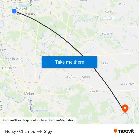 Noisy - Champs to Sigy map