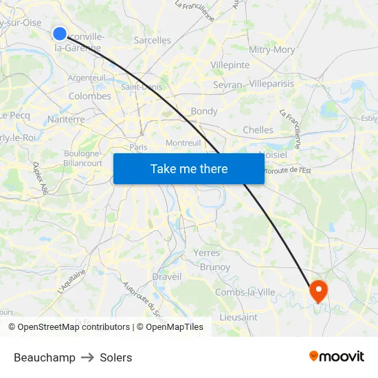Beauchamp to Solers map