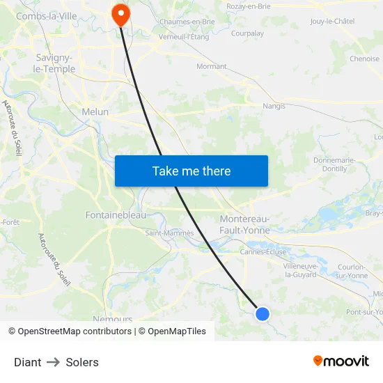 Diant to Solers map