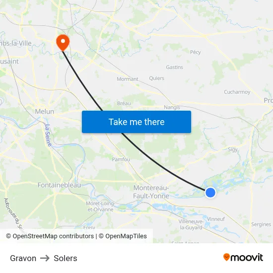 Gravon to Solers map