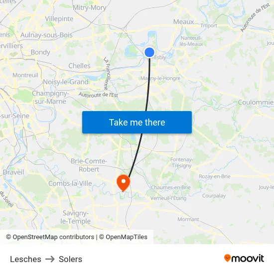 Lesches to Solers map