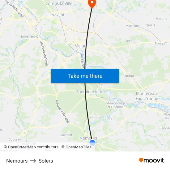 Nemours to Solers map