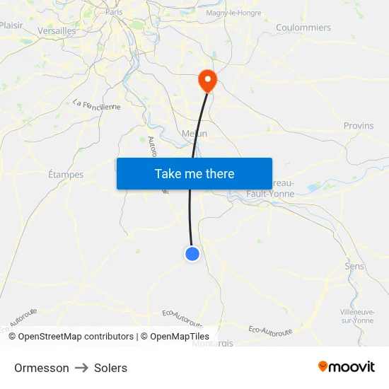 Ormesson to Solers map
