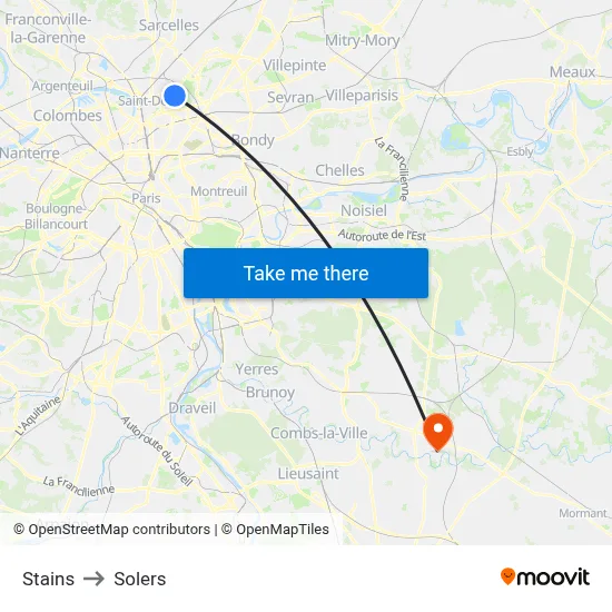 Stains to Solers map