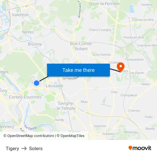 Tigery to Solers map