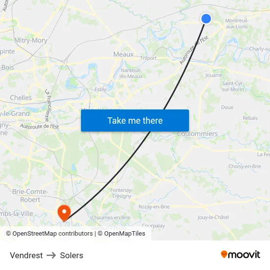 Vendrest to Solers map