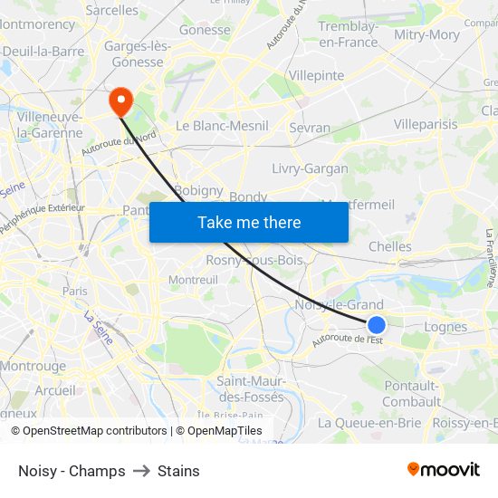 Noisy - Champs to Stains map