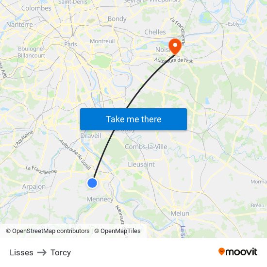 Lisses to Torcy map