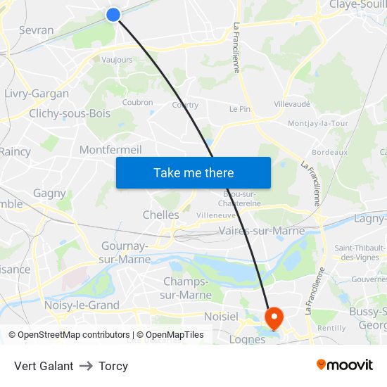 Vert Galant to Torcy map