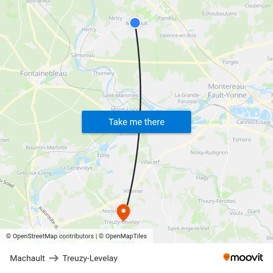 Machault to Treuzy-Levelay map