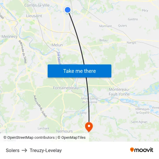 Solers to Treuzy-Levelay map