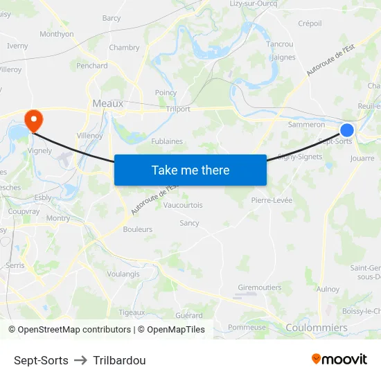 Sept-Sorts to Trilbardou map
