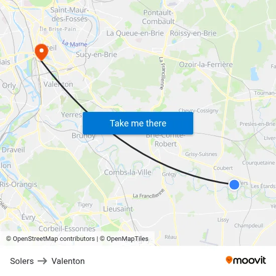 Solers to Valenton map