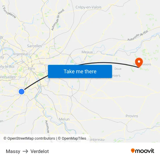 Massy to Verdelot map