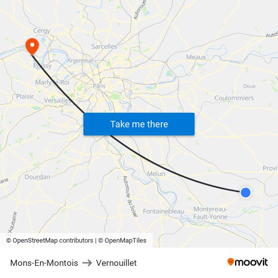 Mons-En-Montois to Vernouillet map