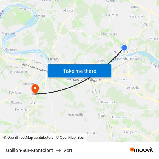 Gaillon-Sur-Montcient to Vert map