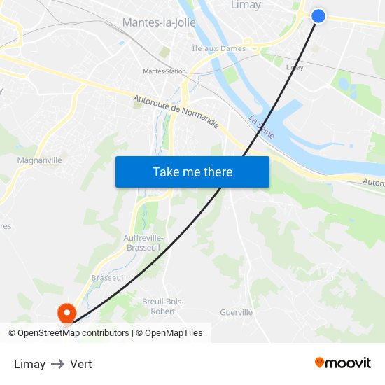 Limay to Vert map