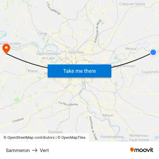 Sammeron to Vert map