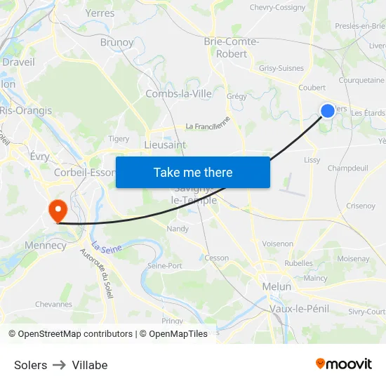 Solers to Villabe map