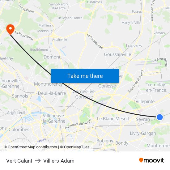Vert Galant to Villiers-Adam map