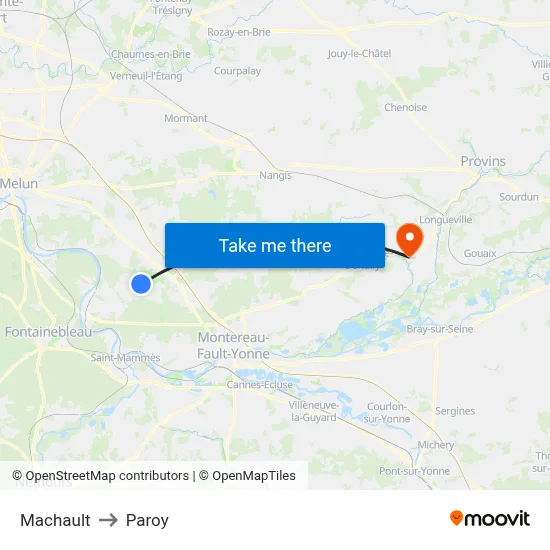 Machault to Paroy map