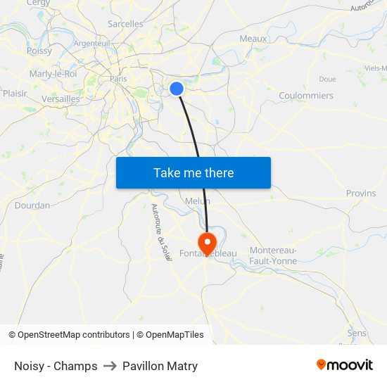 Noisy - Champs to Pavillon Matry map