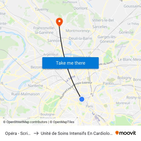 Opéra - Scribe to Unité de Soins Intensifs En Cardiologie map