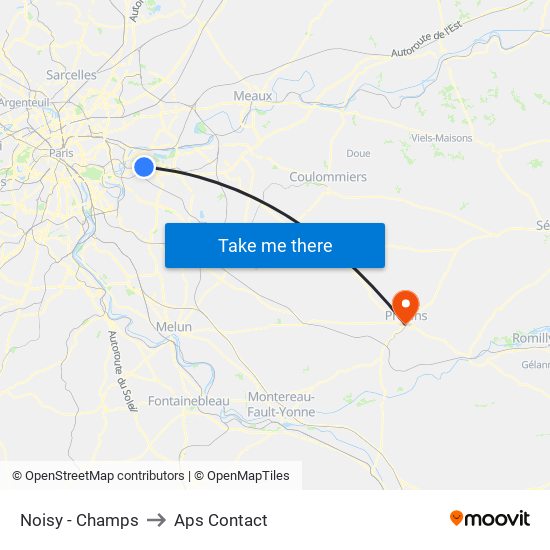 Noisy - Champs to Aps Contact map
