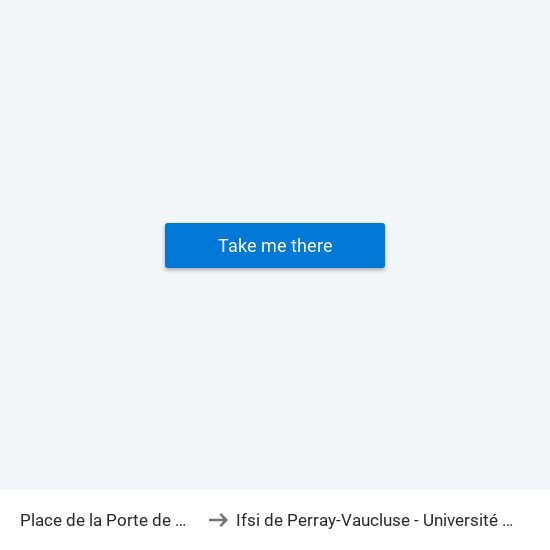 Place de la Porte de Montreuil to Ifsi de Perray-Vaucluse - Université Paris-Saclay map