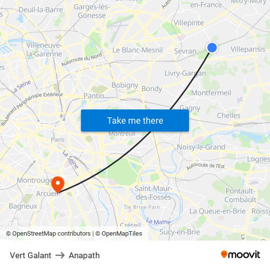 Vert Galant to Anapath map