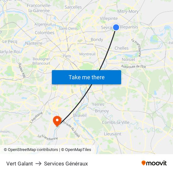 Vert Galant to Services Généraux map