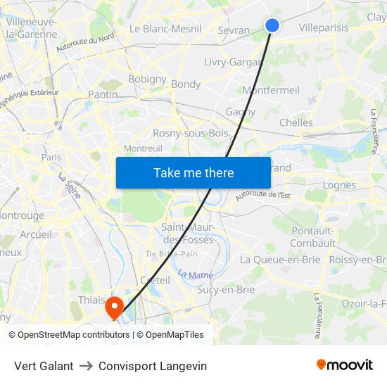 Vert Galant to Convisport Langevin map