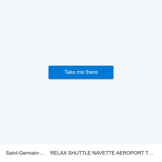 Saint-Germain-En-Laye to RELAX SHUTTLE NAVETTE AEROPORT TAXI TRANSFERT map