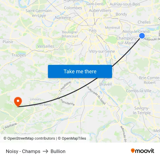 Noisy - Champs to Bullion map