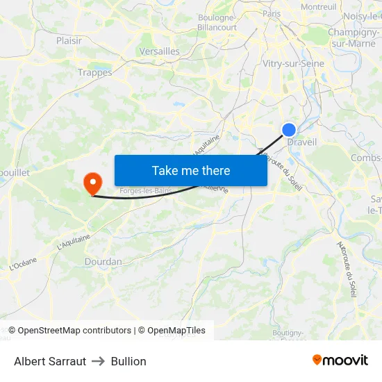 Albert Sarraut to Bullion map