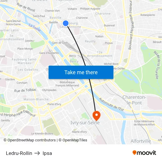 Ledru-Rollin to Ipsa map