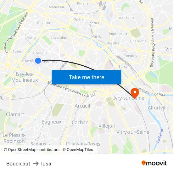 Boucicaut to Ipsa map