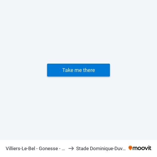 Villiers-Le-Bel - Gonesse - Arnouville to Stade Dominique-Duvauchelle map