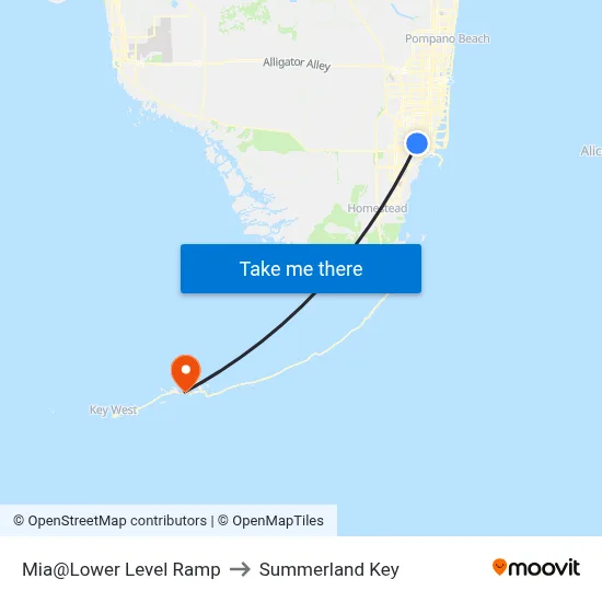 Mia@Lower Level Ramp to Summerland Key map