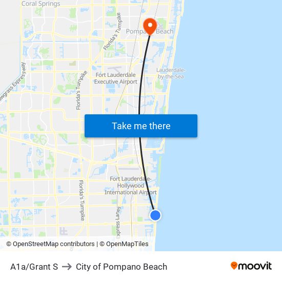 A1a/Grant S to City of Pompano Beach map