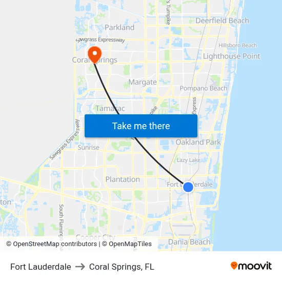 Coral Springs Fl To Orlando Fl