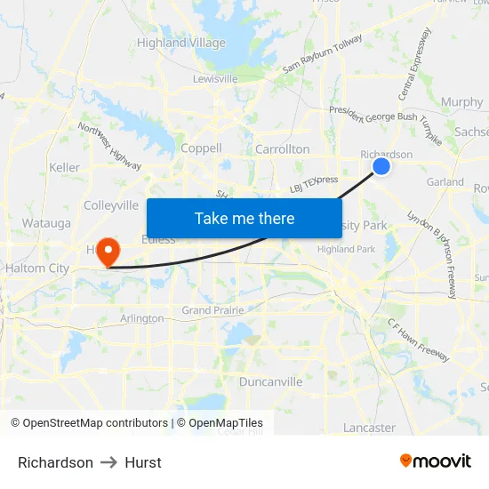 Richardson to Hurst map