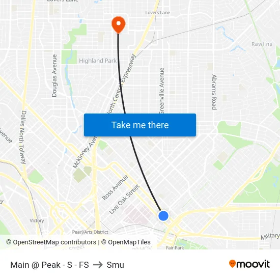 Main @ Peak - S - FS to Smu map
