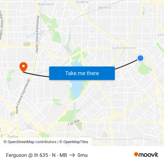 Ferguson @ Ih 635 - N - MB to Smu map